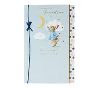 UK Greetings Peter Rabbit Birthday Card for Grandson - Blue Design