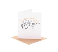 UK Greetings | Retirement Congratulations Card | Sunshine Design