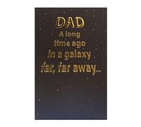 UK Greetings | Star Wars Birthday Card for Dad | Star Wars Design | Happy Birthday Gifts | Him/Boys/Men | With Envelope | 149mm x 229mm