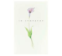 UK Greetings | Sympathy Card | Condolences/Bereavement | Her/Him | Delicate Design | With Envelope | 127 x 190 mm