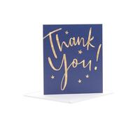 UK Greetings | Teacher/Thank you Appreciation Card | Appreciation Cards | Her/Him | Gold Design | With Envelope | 165 x 190 mm