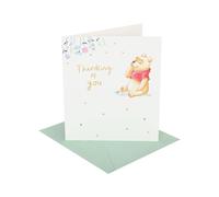 UK Greetings | Thinking of You Card | Condolences/Bereavement | Her/Him | WTP Smallest Things Thinking of You Pooh | With Envelope | 15.9 x 18.4 cm