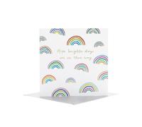 UK Greetings Thinking of You Card for Him/Her/Friend - Brighter Days Design