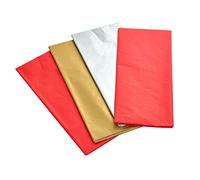 UK Greetings | Tissue Paper Multipack for Him/Her/Friend | Packing/Craft Paper | Gift Wrap | Birthdays/Weddings/Christmas/New Year | Mixed Colour Design | Pack of 4 | 123 x 293 x 47 mm
