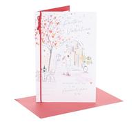 UK Greetings | Valentine's Day Card for Partner | Couple Walking Design