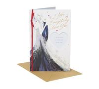 UK Greetings Valentine's Day Card for The One I Love - Stylish Design