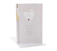 UK Greetings Wedding Anniversary Card for Husband - Sentimental Design