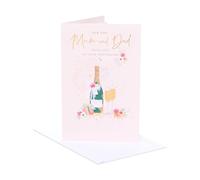 UK Greetings | Wedding Anniversary Card for Mum & Dad | With Envelope