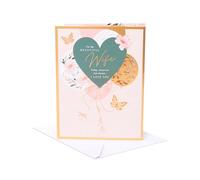 UK Greetings Wedding Anniversary Card for Wife - Balloons Design