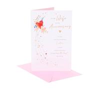 UK Greetings | Wedding Anniversary Card for Wife | Loving Design