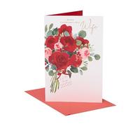 UK Greetings - Wife Valentine's Day Card, Valentine's Day Card for Wife, Valentine's Day Card for Her, for My Wife Valentine's Card, Romantic Card for Wife