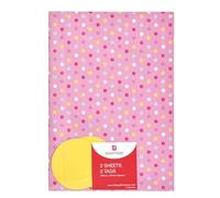 UK Greetings Wrapping Paper for Her/Friend - Pink Polka Dot Design