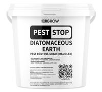 UK Grow: 10L BIG BUCKET Premium Diatomaceous Earth - Natural, Eco-Friendly Pest Control - Effective Against Fleas, Ants, Bed Bugs & More (10 Litre Strong Bucket)