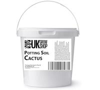 UK GROW : 20L Premium Cactus and Succulent Soil Blend - 20 Litre - Tailored for Thriving Plants in the UK (STRONG BUCKET)