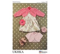UK Hand Knit Association Baby Knitting Pattern - UKHKA-