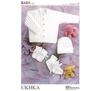 UK Hand Knit Association Baby Knitting Pattern - UKHKA by UK Hand Knitting Association