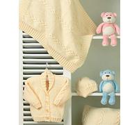 UK Hand Knit Association Baby Knitting Pattern - UKHKA88