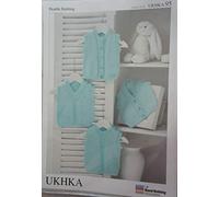 UK Hand Knit Association Baby Waistcoats & Slipovers DK Knitting Pattern UKHKA95