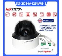 UK Hikvision DS-2DE4A425IWG-E 4MP 25x PTZ IP Camera auto-Tracking Acusense PoE