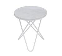 Uk Homeliving Manchester Lamp Table - White