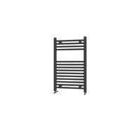 UK Homeliving Uk Home Living Avalon 22mm Straight Towel Rail 500mm X 800mm - Black