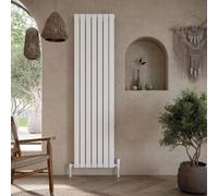 UK Homeliving Uk Home Living Avalon Bravo Designer Radiator Single 1800mm X 544mm - White
