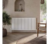 UK Homeliving Uk Home Living Avalon Bravo Designer Radiator Single 600mm X 410mm White