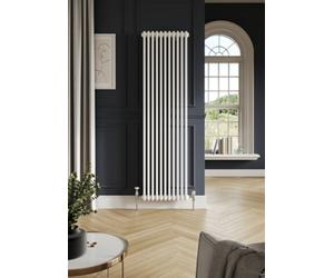 UK Homeliving Uk Living Avalon Column Designer Radiator 2 Col 1500 X 335mm 7 Sections White