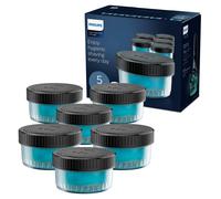 PHILIPS UK Kitchen and Home Quick Clean Pod Replacement Cartridge for Electric Shaver, 5 plus 1 pack, Up to 18 mos hygienic shaving, Compatible, CC16/50, 1.338 kg, 6 Count