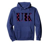 UK Logo s British Rampant Lion Design s Patriotic Apparel Pullover Hoodie