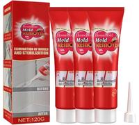 UK Magic Extreme Gel, Gentle Household Mold Remover Gel, Powerful Mould Remover, Washing Machine Cleaner, Powerful Cleaner For Wall Tiles Wall Corner And Kitchen Bathroom Sink (3PCS)