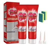 UK Magic Extreme Gel, Powerful Mould Remover Gel, Extreme Cleaner for Bathroom Kitchen Tile Silicone Toilet Washing Machine Seal Sink Wall Corner (2pcs)