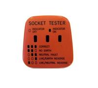 UK Mains Socket Tester 240v Polarity Test / 3 Pin Plug House Electrical Wiring
