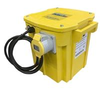 UK Manufactured 5kVA Continuous Rated Portable Tool Transformer