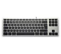 UK Matias Wired Aluminum Tenkeyless RGB Backlit Keyboard for Mac Space Grey