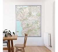 UK National Park Wall Map - Snowdonia - Large 120cm X 172cm Wall Map - Ordnance Survey Landranger Base, Great For Walkers, Adventures, Explorers And Outdoor Enthusiasts