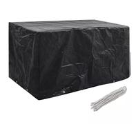 vidaXL Garden Furniture Cover Set – 2 pcs – 180×70×90 cm – 8 eyelets