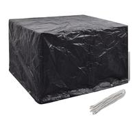 vidaXL 2x Garden Patio Outdoor Backyard Protective Furniture Covers 8 Eyelets