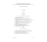 UK Parliament Planning and Infrastructure Bill, House of Lords Report, Perfect Binding, 297 x 210 mm, 208 Pages, English, 2025 Edition