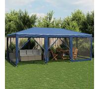 UK Party Tent with Mesh Sidewalls Canopy Gazebo Multi Colours Multi Sizes vidaXL