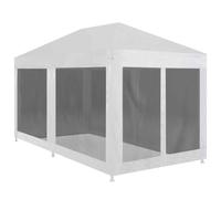 vidaXL Party Tent with 6 Mesh Sidewalls 6x3 m UK HOT