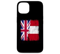UK Peru Half Flag British Peruvian Heritage Jersey Case for iPhone 13