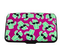 UK Phoenix Women Credit Card Holders Paisley Designs Card & ID Cases RFID Theft Protectors Anti Scan Aluminium for Credit Card Debit Card Driving Licence Business Cards Strong Wallet (Cactus)