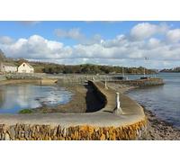 UK Photo Poster Print A4 / 12"x8" Antony Passage Saltash/SX4258 The small harbour in the hamlet c2012