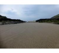 UK Photo Poster Print A4 / 12"x8" Beach Between Burry Holms And Spaniard Rocks Hillend/SS4191 Th c2015