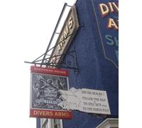 UK Photo Poster Print A4 / 12"x8" Divers Arms Pub Sign, Herne Bay Herne Bay/TR1767 On [[2228561] c2011
