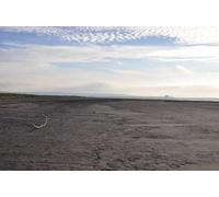 UK Photo Poster Print A4 / 12"x8" Sedgemoor : Beach near Stert Point Burnham-on-Sea Looking back c2012