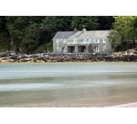 UK Photo Poster Print A4 / 12"x8" The Boathouse Llanbedrog Beach c2011
