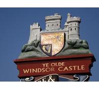 UK Photo Poster Print A4 / 12"x8" Ye Olde Windsor Castle Little Bookham Model pub sign in Little c2012