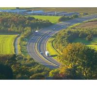 UK Photo Print 8"x6" A417 east of Gloucester Bentham c2007